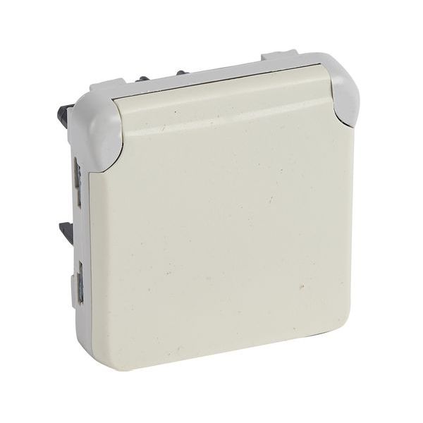Legrand Plexo Classic Steckdose (SL) 1-fach IP44 Feuchtraum Modular Plexo 55 wei