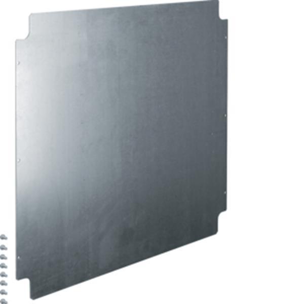 Hager Montageplatte, universN, H=500mm, 2feld