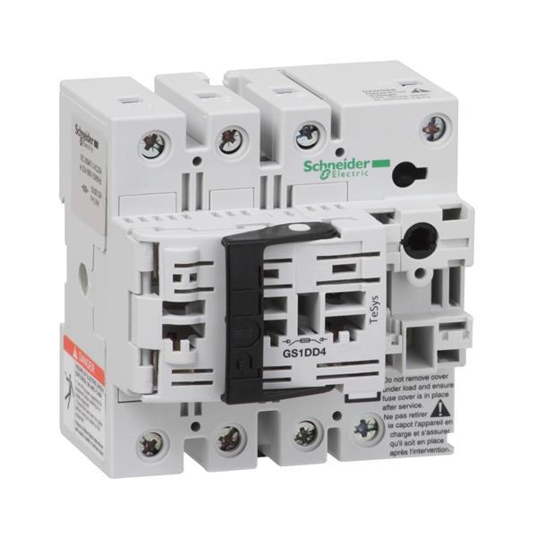 Grundgerät für Sicherungen GS1, TeSys GS, 3p+N 3 F, NFC, 32A