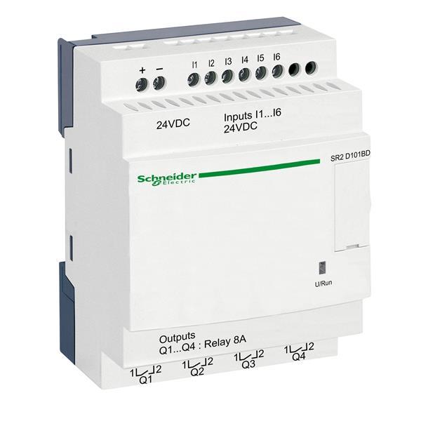 SPS-Steuerrelais, Zelio Logic, kompakte Ausführung, 10 E/A, 24 VDC