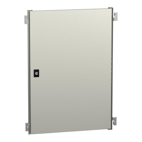 Innentür für Gehäuse Spacial WM H700xB500, Stahl, RAL7035, Tiefeneinstellung