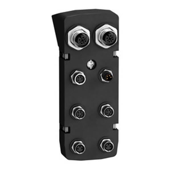 Anschlussmodul EtherCAT/EtherNet, 4Eingänge 2Ausgänge Source, STO, Stecker, Lexi