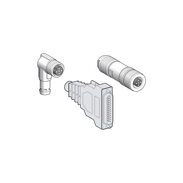 Abdeckung mit Stecker für Versorgung und serieller Schnittstelle RS485, intergri