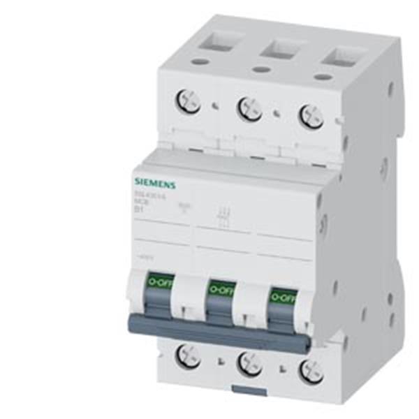 Siemens Leitungsschutzschalter 400V 10kA, 3-polig, B, 1A