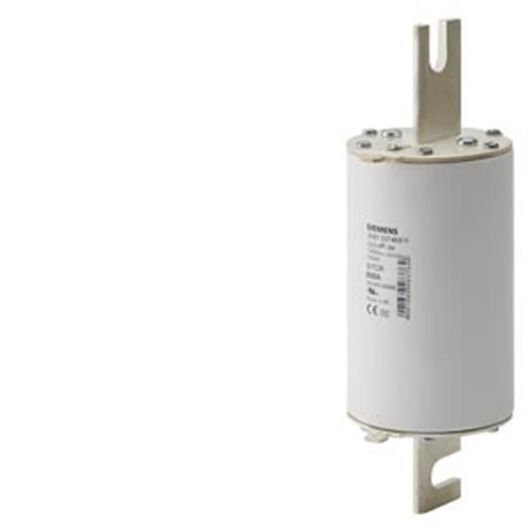Siemens SITOR-Sicherungseinsatz, mit geschlitzten Messerkontakten, NH3L, In: 500