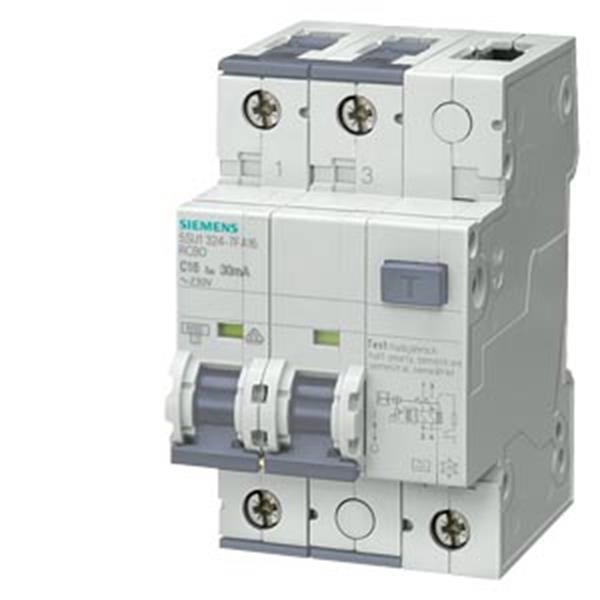 FI/LS-Schalter, Icn: 10 kA, 2P, Typ A, 30 mA, C-Char, In: 6 A, Un AC: 110 V