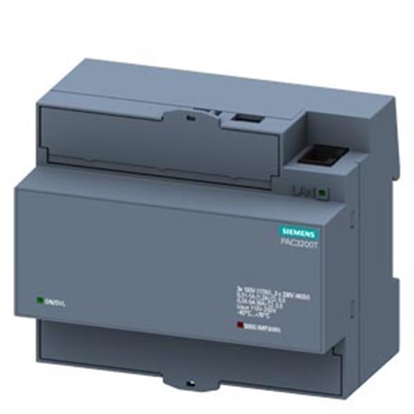 SENTRON Messgerät 7KM PAC3200T, Hutschiene, 400/230 V, 5 A, 110-250 V AC/DC, Mod