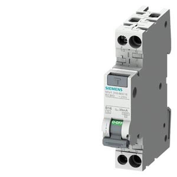 Siemens FI/LS-Schalter kompakt 6kA Typ A 30mA B16