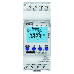 Theben Digitale Zeitschaltuhr, W TR612TOP3