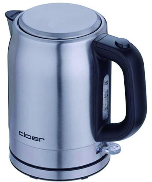 Cloer 4519 Wasserkocher edelstahl-schwarz