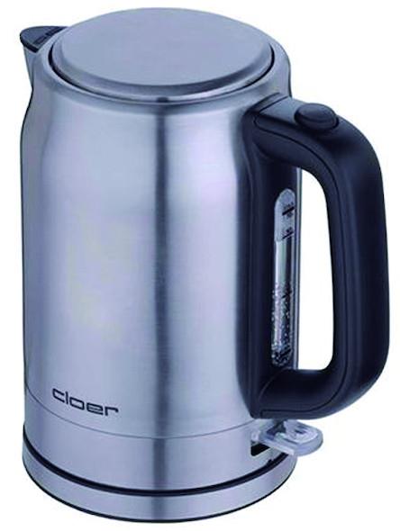 Cloer 4529 Wasserkocher edelstahl-schwarz
