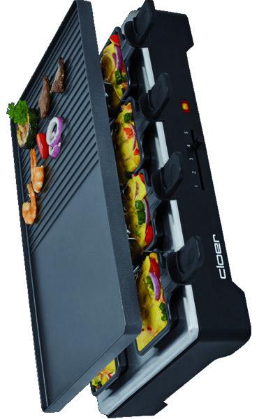 Cloer 6446 Raclettegrill