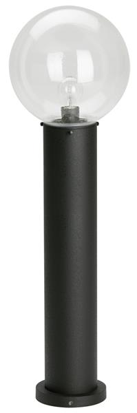 Albert Pollerleuchte Typ Nr. 2012 - Farbe: schwarz, für 1 x Lampe, E27