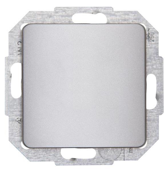 MILANO - Taster, Farbe: stahl