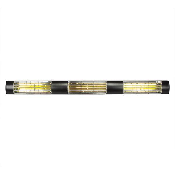 Infrarot-Wärmestrahler, 4500W 230/400V, IP55, schwarz