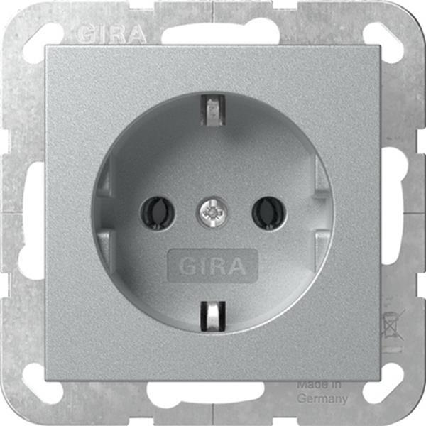 Gira SCHUKO System 55 F Alu
