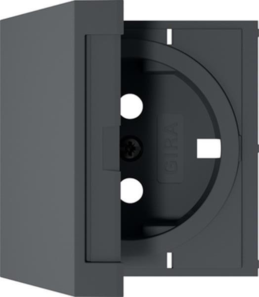 Gira Abd. SCHUKO-Steckd. KD System 55 Anthrazit