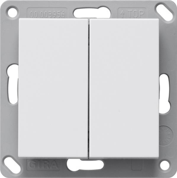 Gira RF Wandsender 2f KNX System 55 Reinweiß