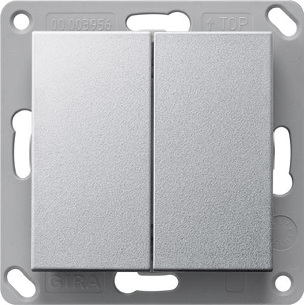 Gira RF Wandsender 2f KNX System 55 F Alu
