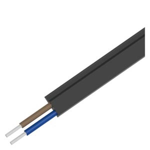 AS-I Leitung, profiliert für ext. Hilfsspannung 24V, schwarz, Gummi, 2x1,5qmm