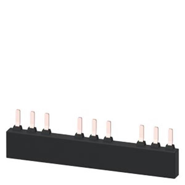 3Ph.-Sammelschiene für 3 Leistungsschalter S2 Teilungsabstand:75mm
