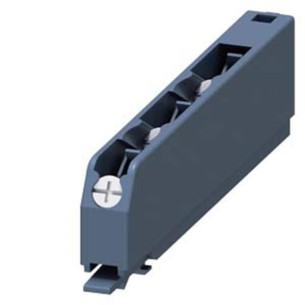 Klemme, abnehmbar, 3-polig, Schraubklemmen bis 2x 1,5 mm2 oder 1x 2,5 mm2