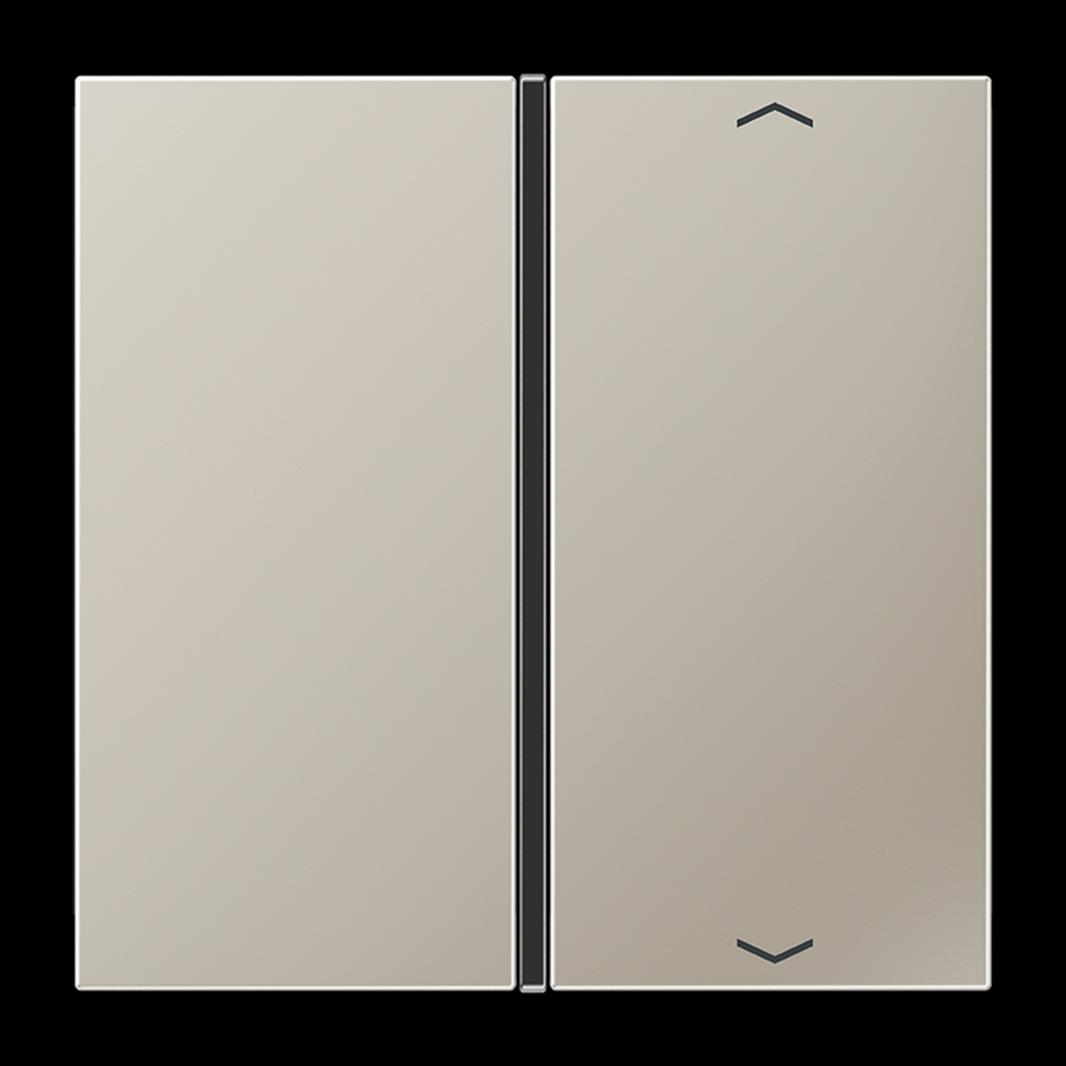 Jung Taste, F40, mit Pfeilsymbolen, Serie LS, Edelstahl