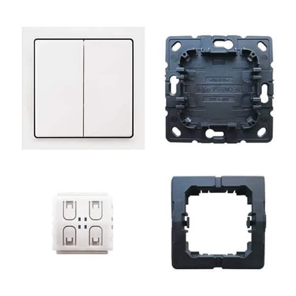 Busch-Jäger 6716 UJ-84-Friends of Hue smart switch Komplettset