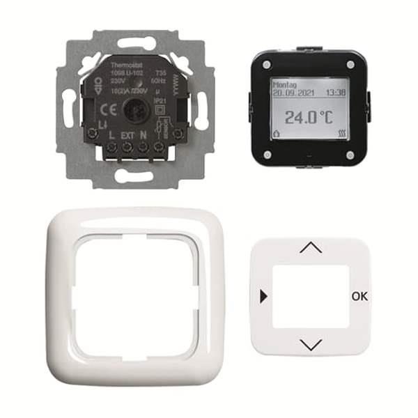 Busch-Jäger 1098 UJ-214-Raumtemperaturregler Set