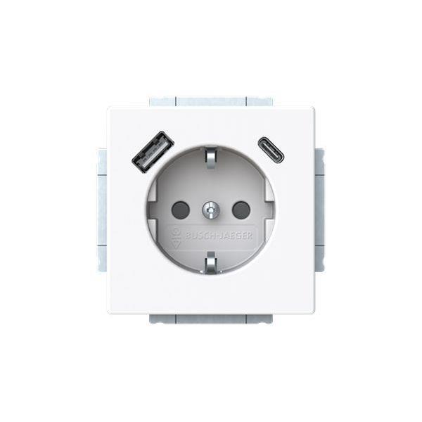 20 EUCB2USBAC-84 SCHUKO®-/USB-A+C Steckdose