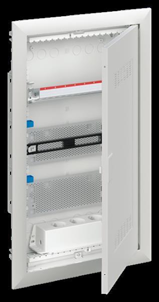 Striebel&John UK636MW Media-Verteiler, Unterputz 3-reihig, Wifi Tür