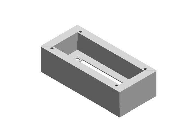 ABL Edelstahlsockel zur Montage der eMC3, Sockelhöhe: 100mm