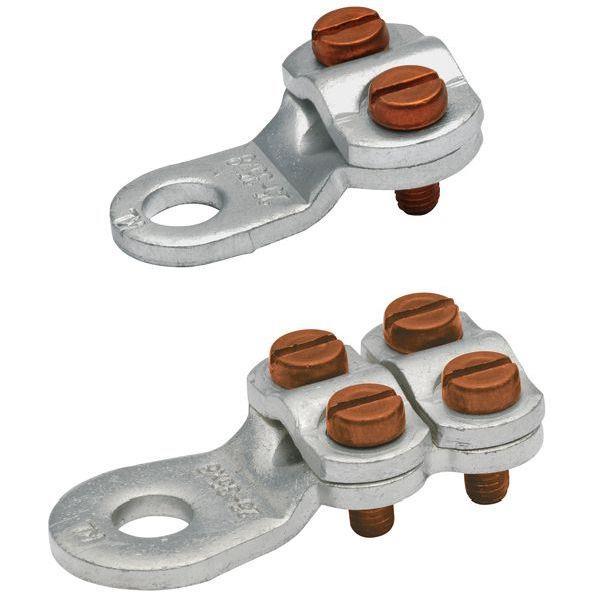 Klauke Klemmkabelschuh gestanzt 10-16qmm M6 2 Schrauben VZ