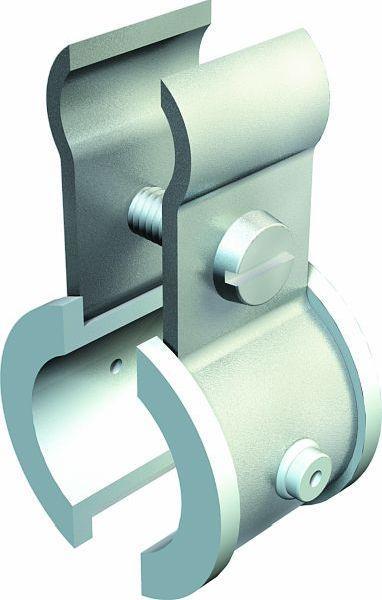 OBO Spanndrahtschelle 4021 6-13mm lichtgrau
