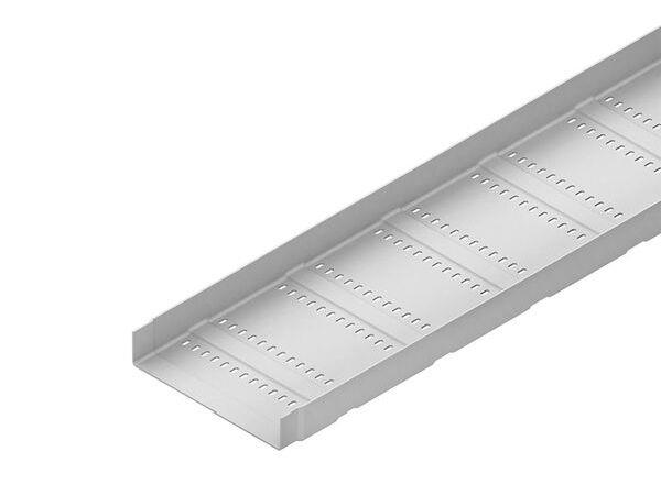 Niedax GFK-Kabelrinne 80x300x3000mm angeformter Verbinder