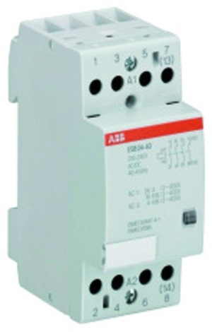ABB ESB24-04-12AC/DC Install.Schütz 4Ö 12V