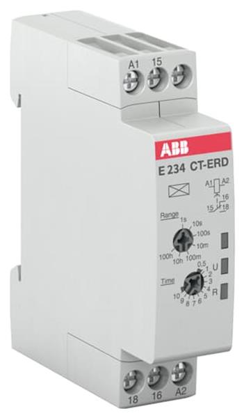 ABB CT-ERD.12 Zeitrelais, ansprechverzögert 1 WE, 24-240 VAC, 24-48 VDC