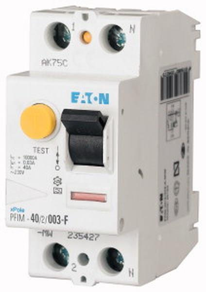 Eaton FI-Schutzschalter PFIM-63/2/003-G/F 63A 2polig 30mA