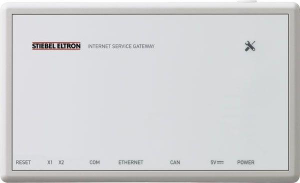 Stiebel Internet Service Gateway ISG web