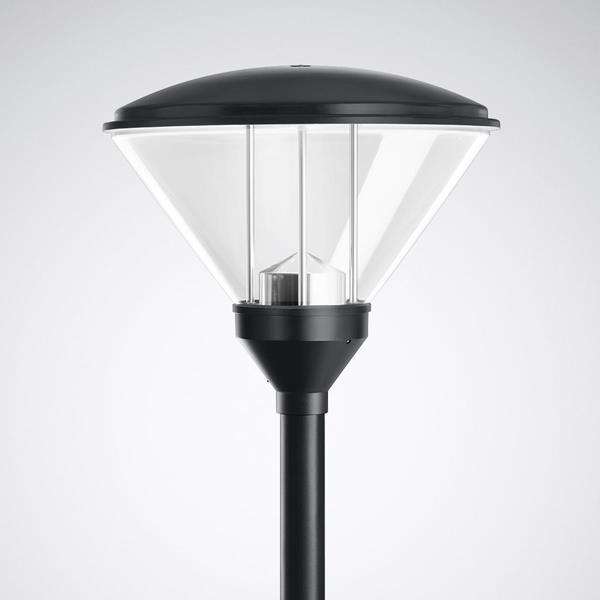 Trilux Mastleuchten 986 CLO (normal) Linse schwarz ET 26W 3200lm 70 asym. breits