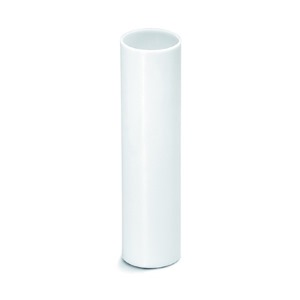 Houben Kerzenhülse E14 Kunststoff weiss 65mm o. Tropfen
