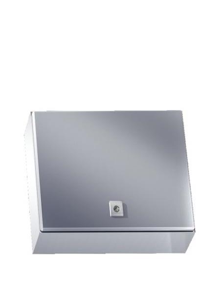 Rittal Kompakt-Schaltschrank edelstahl 300x380x210mm mit Montageplatte