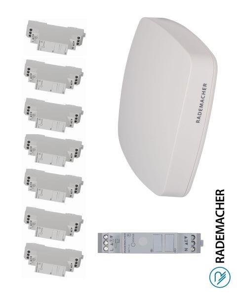 Rademacher Starterpaket VK 0499 Hutschienen Rohrmotor-Aktor