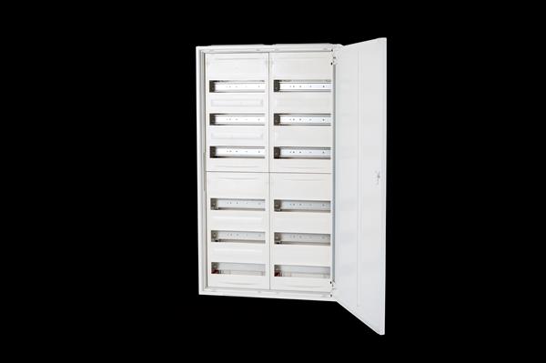 Verteilerschrank VS2-8, 2-feldrig, 8r, 1250x550x210mm