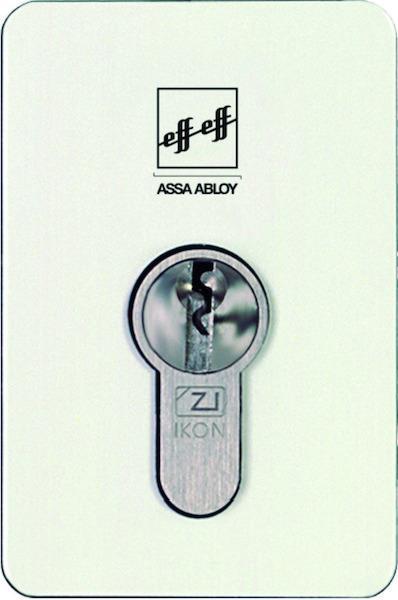 Assa Abloy Rosettensatz 49510-3-7293-00 72mm weiss