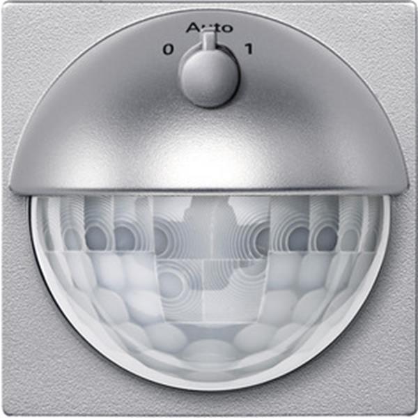 Merten ARGUS 180 UP Sensor-Modul mit Schalter, aluminium, System M