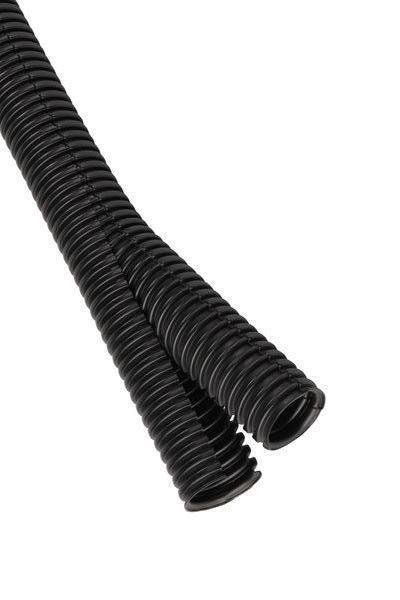 Fränkische Wellrohr verschliessbar Co-flex PP-UV NW20 schwarz 10m-Ring