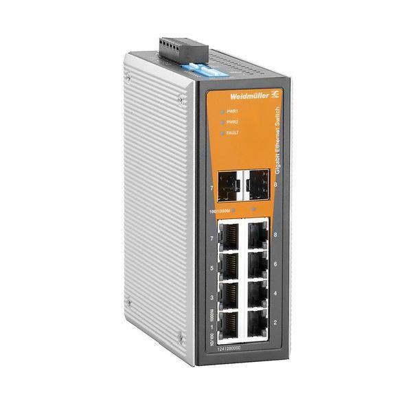 Weidmüller Switch Gigabit Ethernet Unmanaged IE-SW-VL08-6GT-2GS