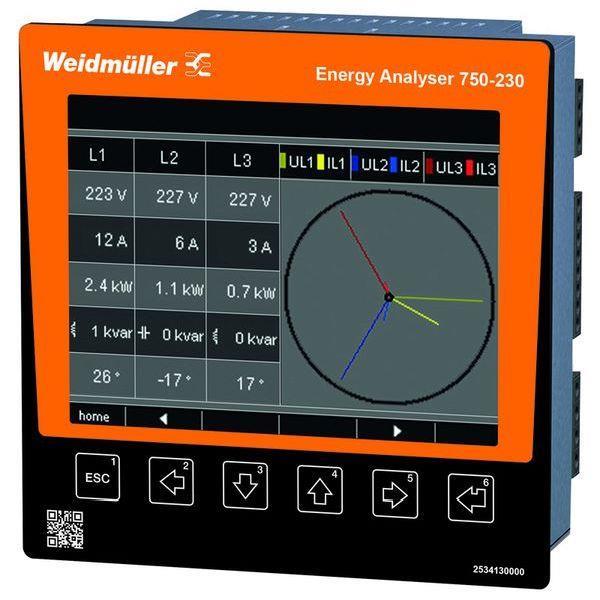 Weidmüller Energiemanagement ENERGY ANALYSER 750-230