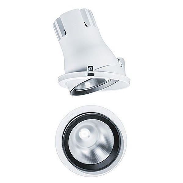 Zumtobel LED-Deckeneinbaustrahler Cardan Evo L 7400 940 SWI SP WH